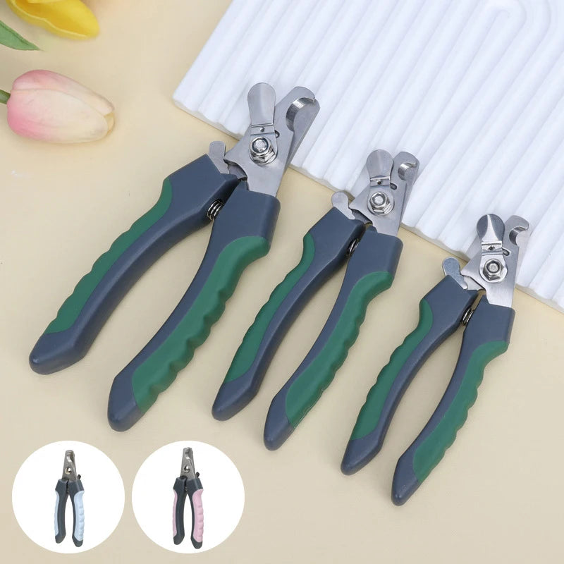 Professional Pet Nail Clipper Dog Cat Nail Clippers Stainless Steel Dog Cat Nail Trimmer Labor-Saving Nail Clipper Pet Supplies