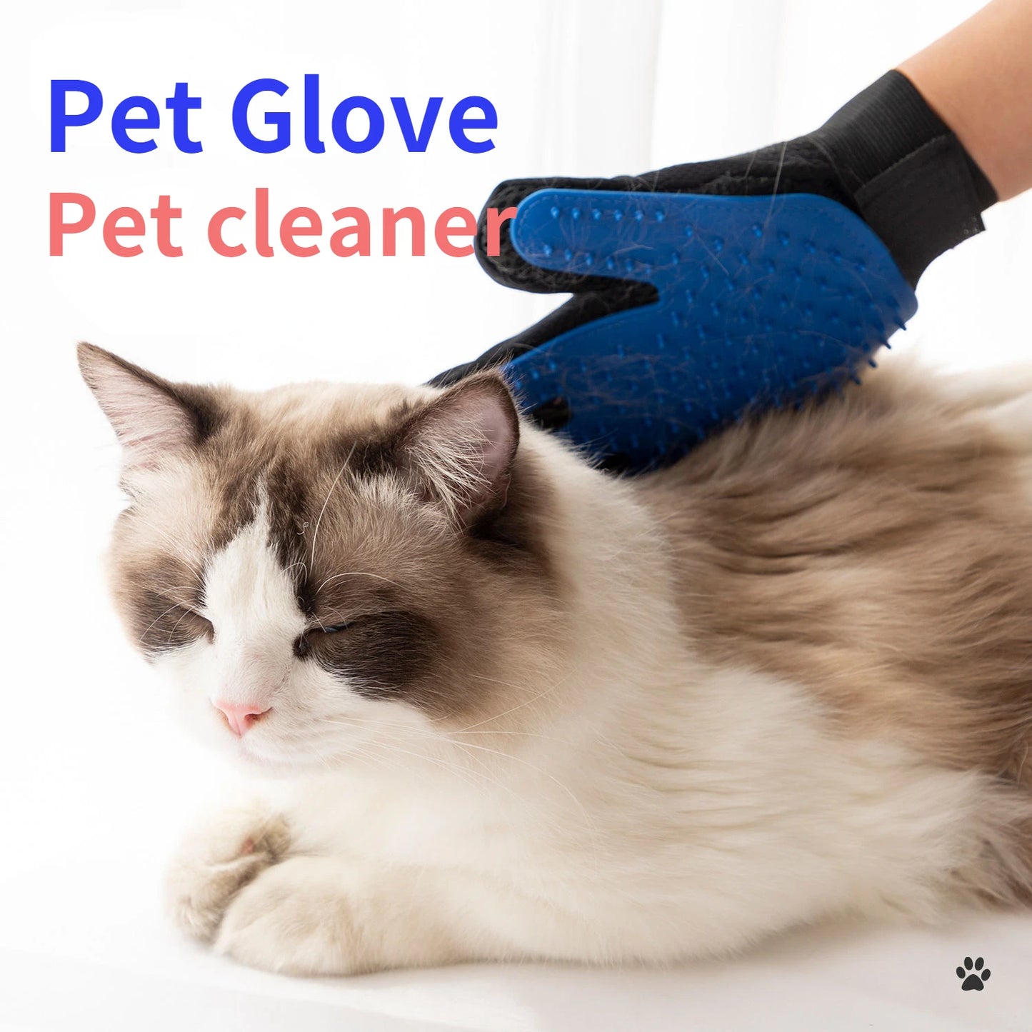 Pet Glove Cat Grooming Hair Deshedding Brush Remover for Animal S Dog Comb for S Bath Clean Massage