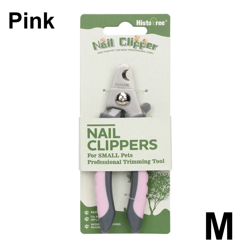 Professional Pet Nail Clipper Dog Cat Nail Clippers Stainless Steel Dog Cat Nail Trimmer Labor-Saving Nail Clipper Pet Supplies