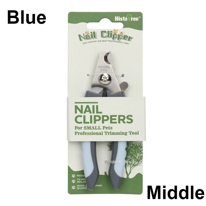 Professional Pet Nail Clipper Dog Cat Nail Clippers Stainless Steel Dog Cat Nail Trimmer Labor-Saving Nail Clipper Pet Supplies